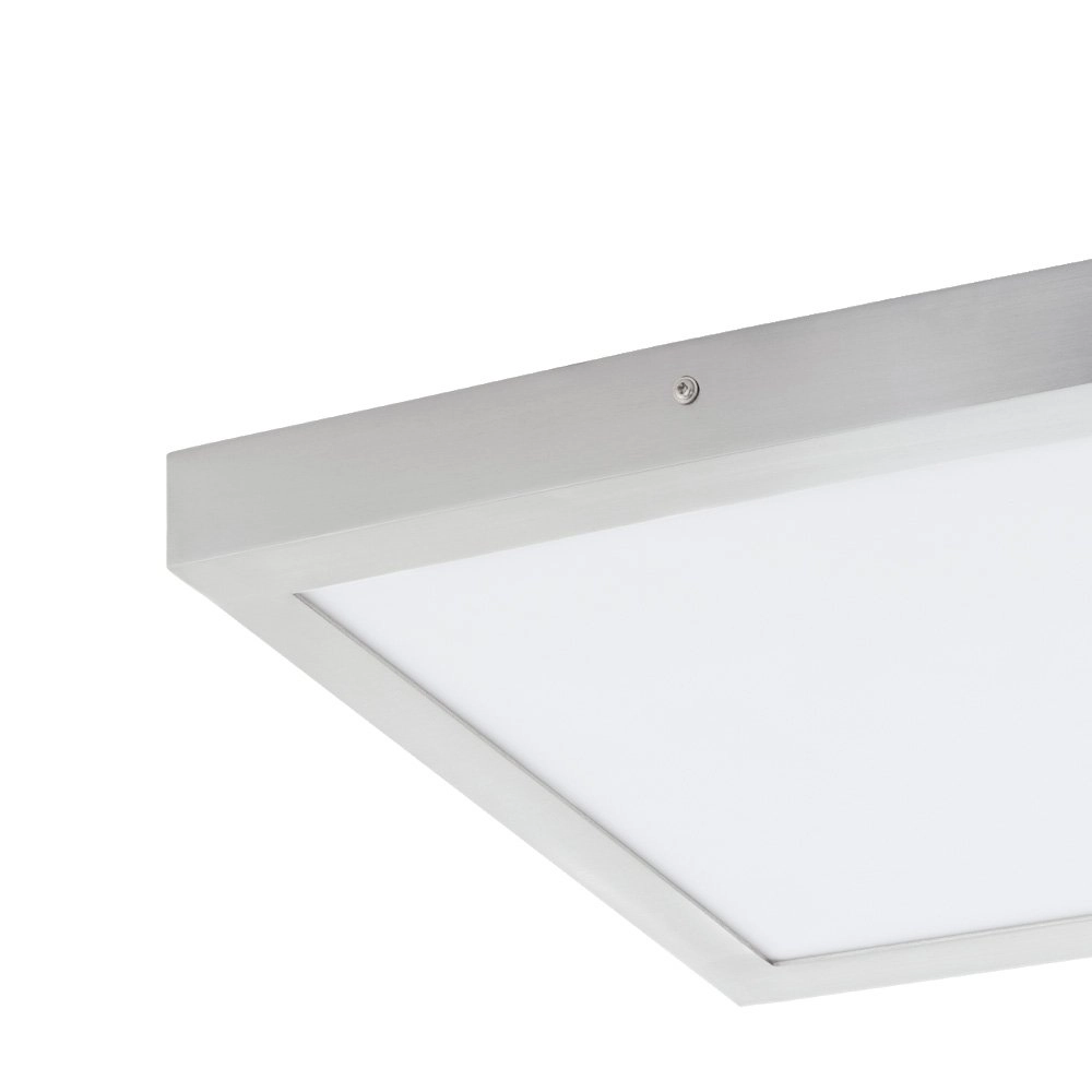 Plafondlamp vierkant Fueva 1 40cm - 4000K grijs Eglo 9002759972691