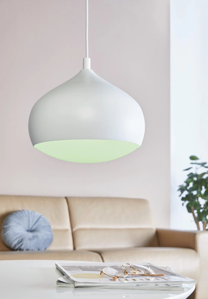 Witte hanglamp Comba-C Ø 29cm Eglo 9002759980474