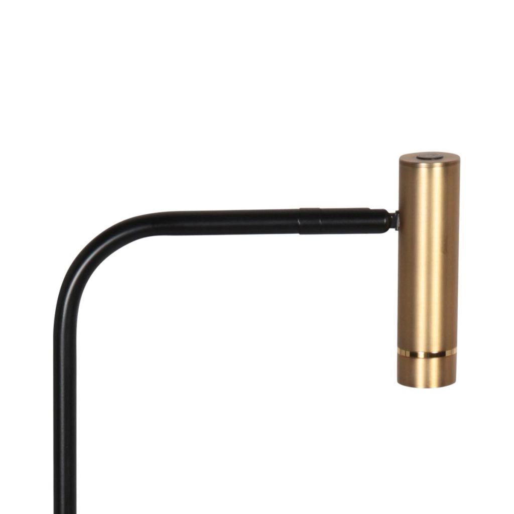 Tafellamp Lumo zwart met goud Steinhauer 8712746184600