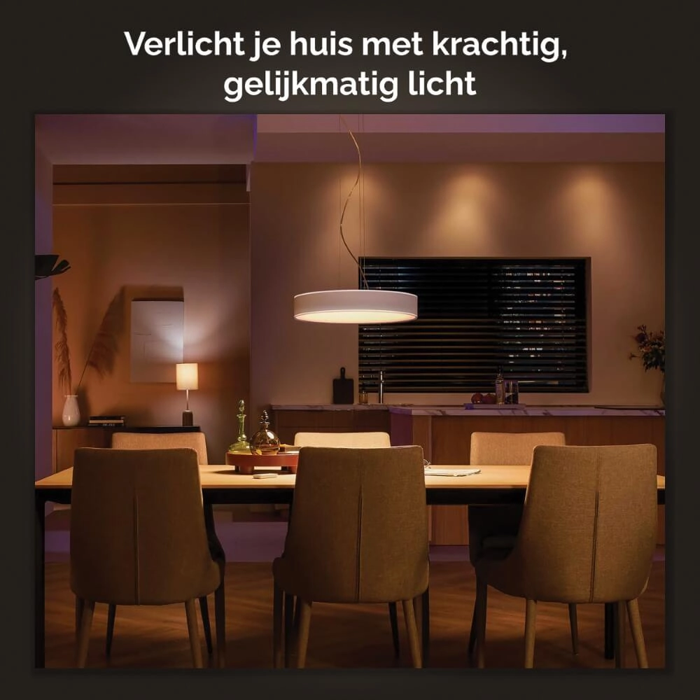 Hanglamp Hue Enrave - White Ambiance Ø 42,5cm wit Philips 8718696176573