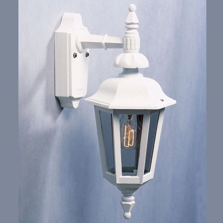 Klassieke muurlamp Pallas Down wit KonstSmide 7318305192508