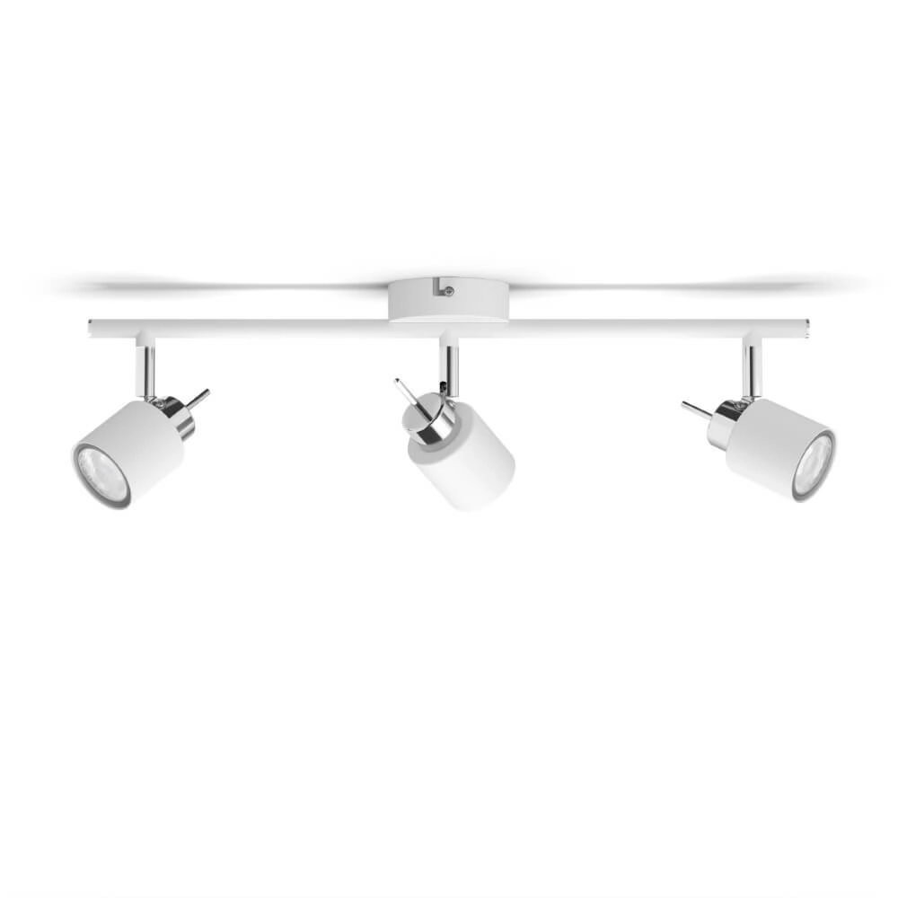 Witte plafondspot Meranti 3x GU10 Witte plafondspot Meranti 3x GU10