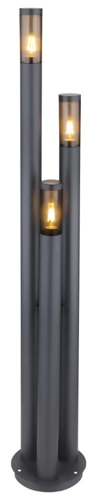 Moderne terraslamp Boston 170cm - 3-lichts