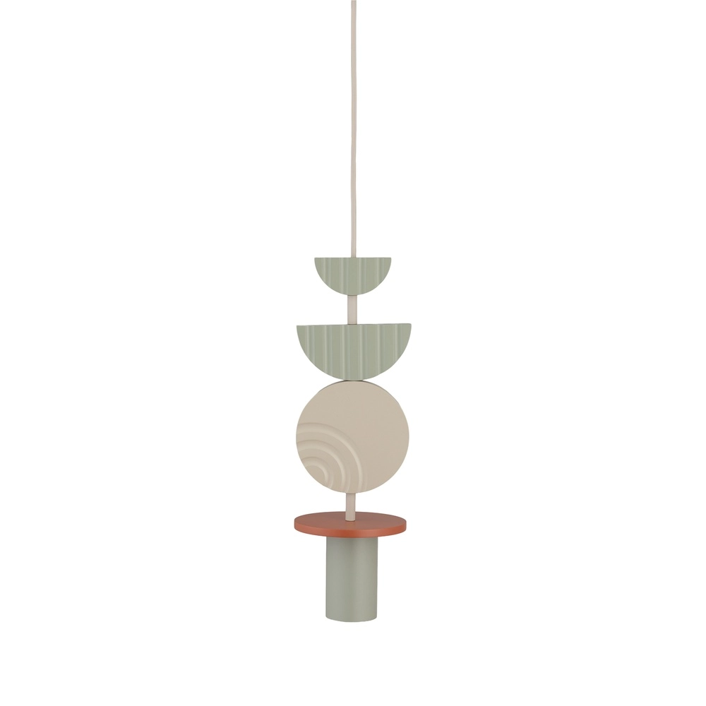 Unieke hanglamp Drops Color saliegroen Lyora 5903139111935