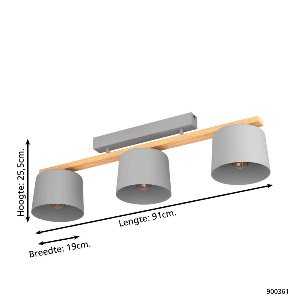 Moderne plafondlamp Mariel Eglo 9008606239108