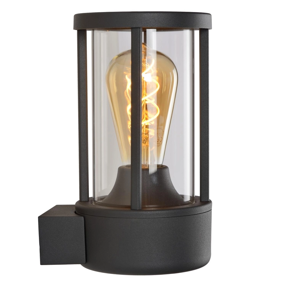 Wandlamp antraciet Lori met sensor Lucide 5411212144300
