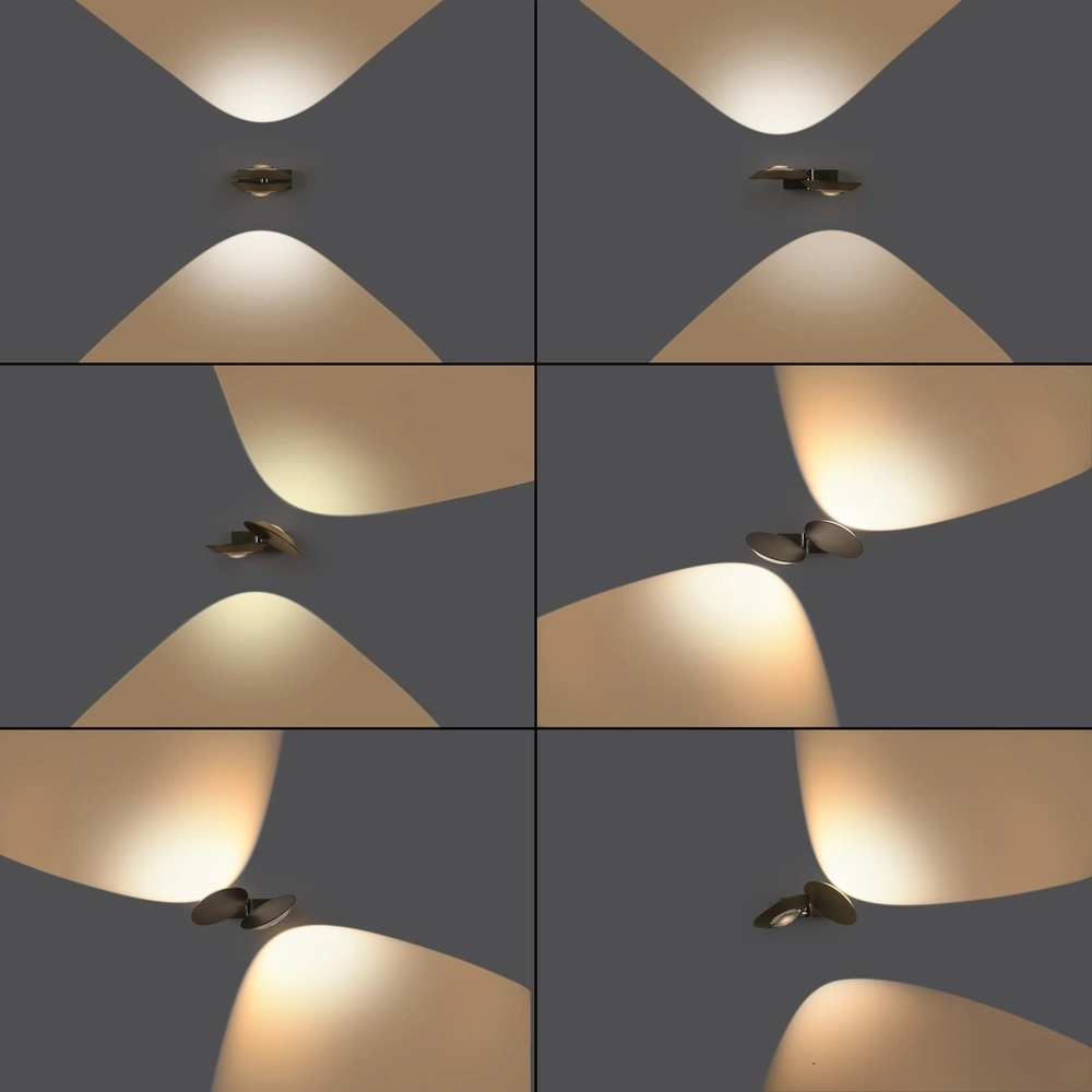 2L led wandlamp Pure Oculis wit Paul Neuhaus 4012248397015