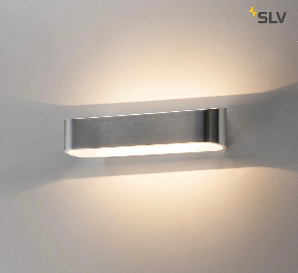 Led Up - Down Asso 300 2x5w - 3000K - 30cm metaalgrijs SLV 4024163142243