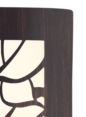 Bruin gevlamde muurlamp Whitney Brilliant 4004353163180