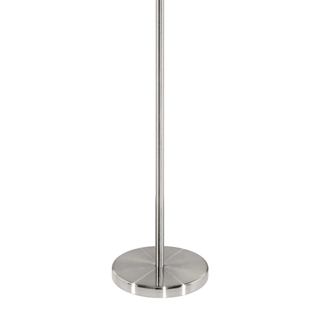 Vloerlamp Maserlo 38cm metaalgrijs met taupe kap Eglo 9002759951726