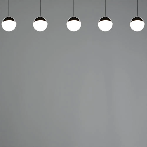 5-lichts hanglamp Senta chroom Trio 4017807685855