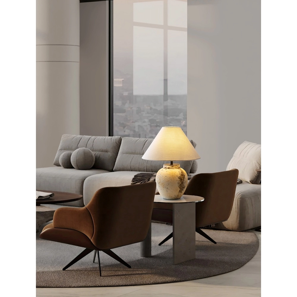 Tafellamp Lupe gevlekt keramiek Lyora 5212017477903