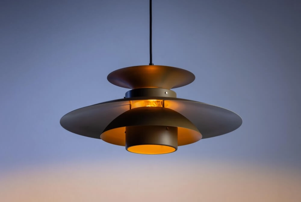 Stoere hanglamp Potenza 50cm taupe ETH 8720195308119