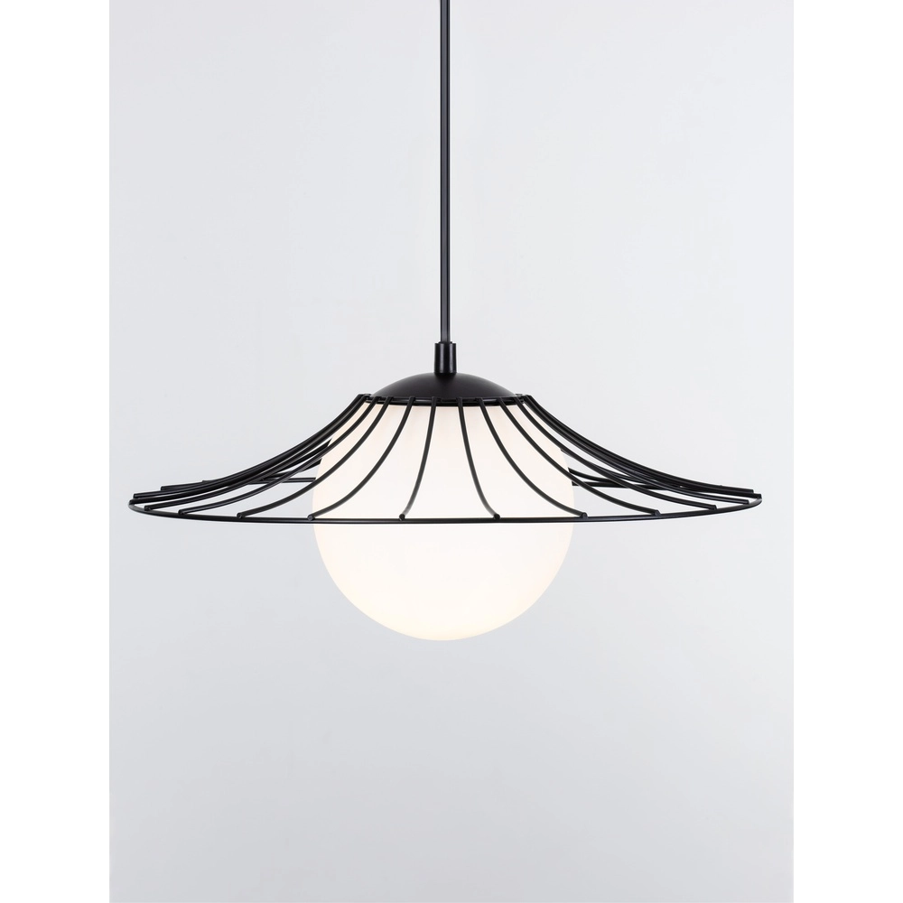 Zwarte hanglamp Fly Ø 36cm Lyora 5212017436221