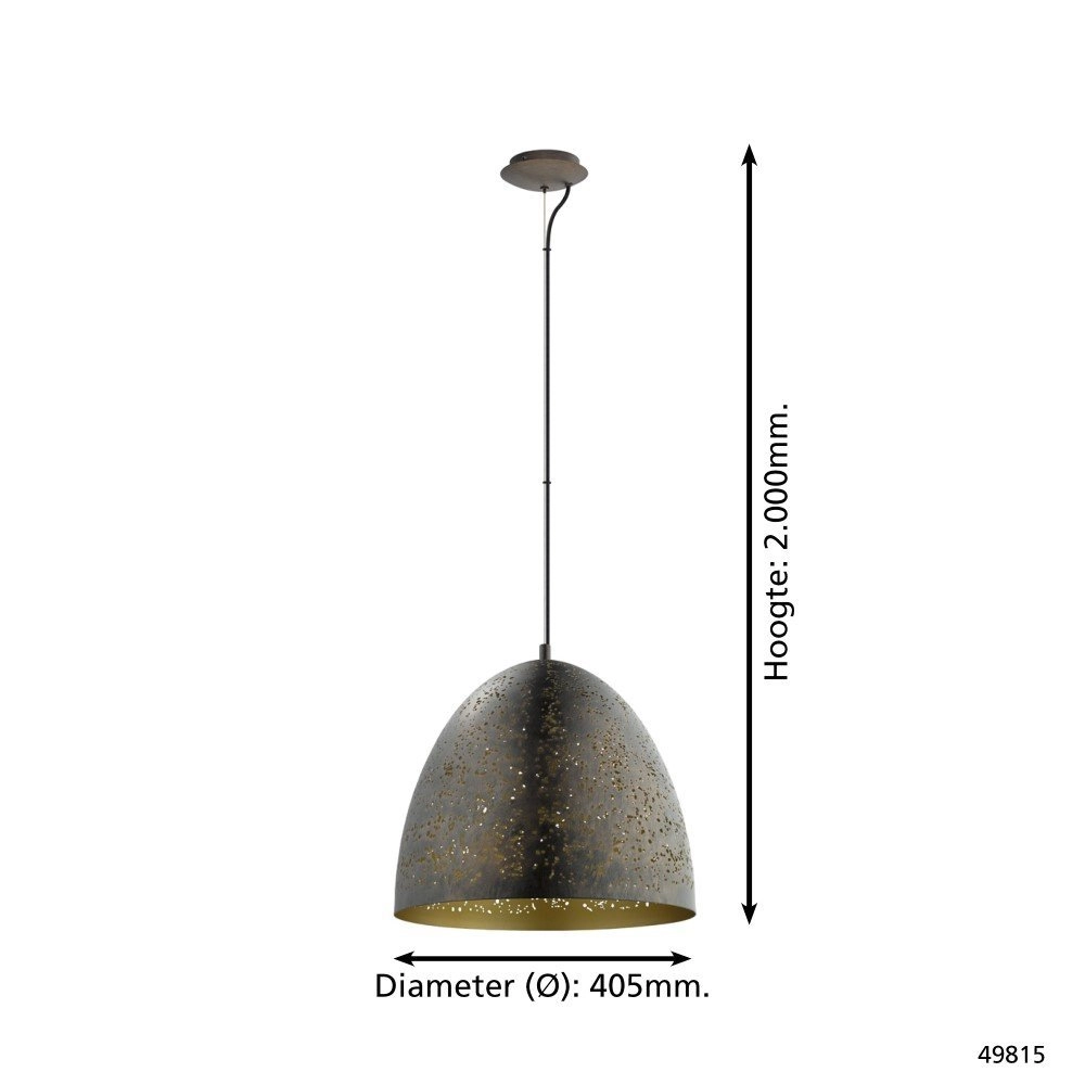 Hanglamp Safi 40,5cm Eglo 9002759498153