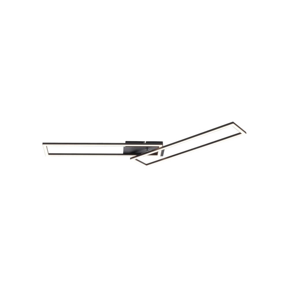 Zwarte led plafondlamp Iven Paul Neuhaus 4043689981976