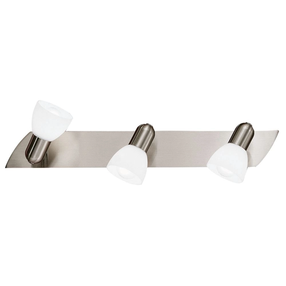 Plafondspot Enea Beam 3-lichts nikkel mat Plafondspot Enea Beam 3-lichts nikkel mat