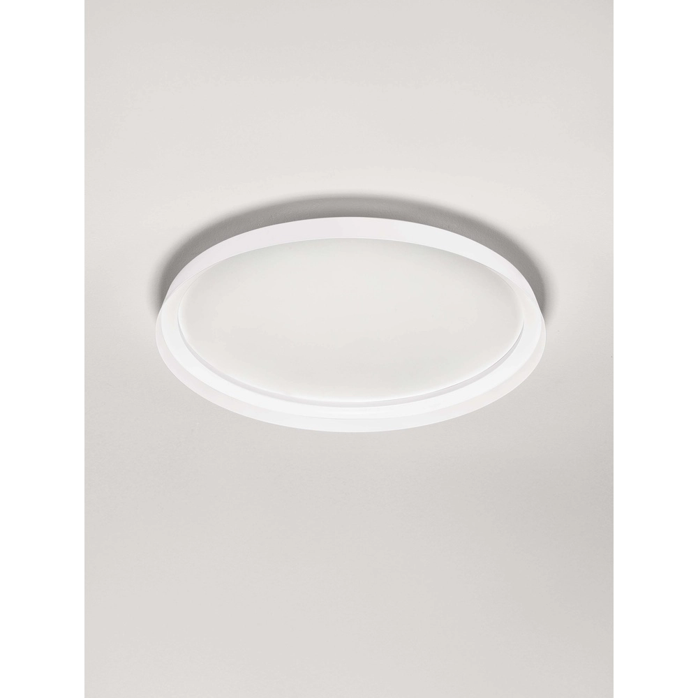 Design plafonniere Ormi Ø 60cm wit Lyora 5212017463128