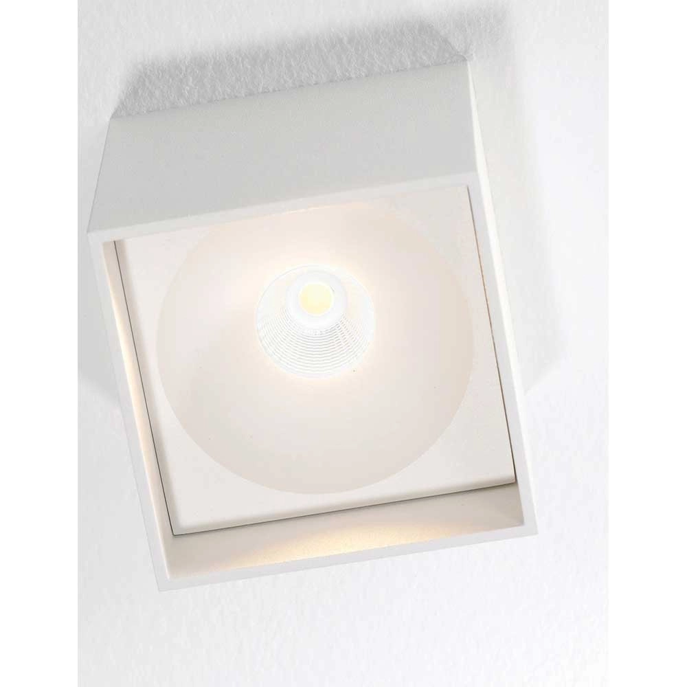 Witte ledspot Brock opbouw Artdelight 8719831731640