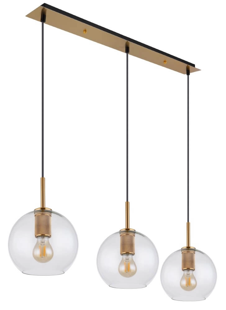 Glazen hanglamp Adara 3-lichts Globo 9007371405602