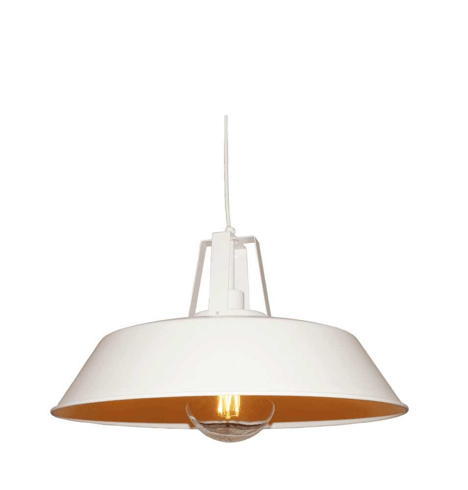 Witte hanglamp Nero Ø 45cm Artdelight 8719831734627