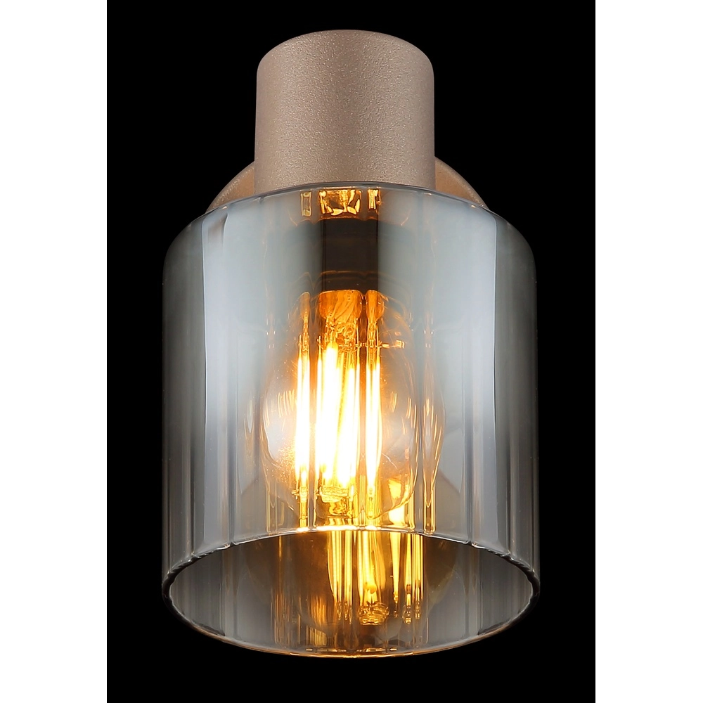 Wandlamp Walton koffie bruin Globo 9007371589173