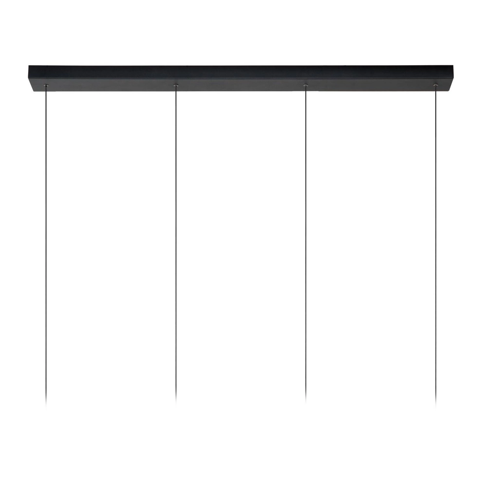 4-lichts hanglamp Lorenz design zwart Lucide 5411212740687