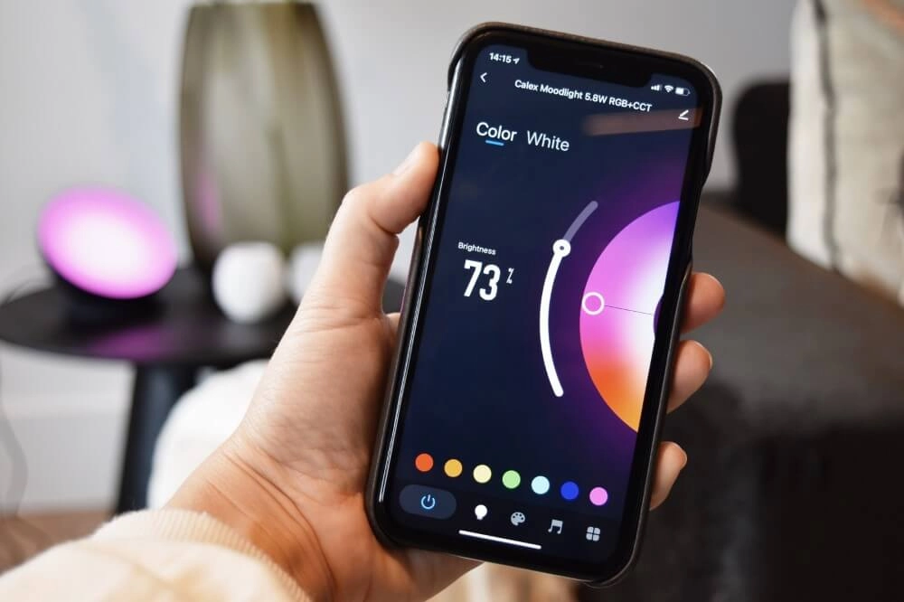 Smart home Moodlight tafellamp Circle 8712879150947