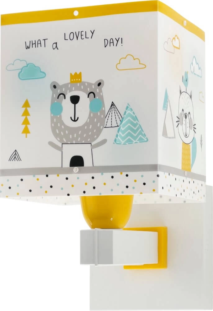 Kinderkamer wandlamp Hello Little Dalber 8420406732497