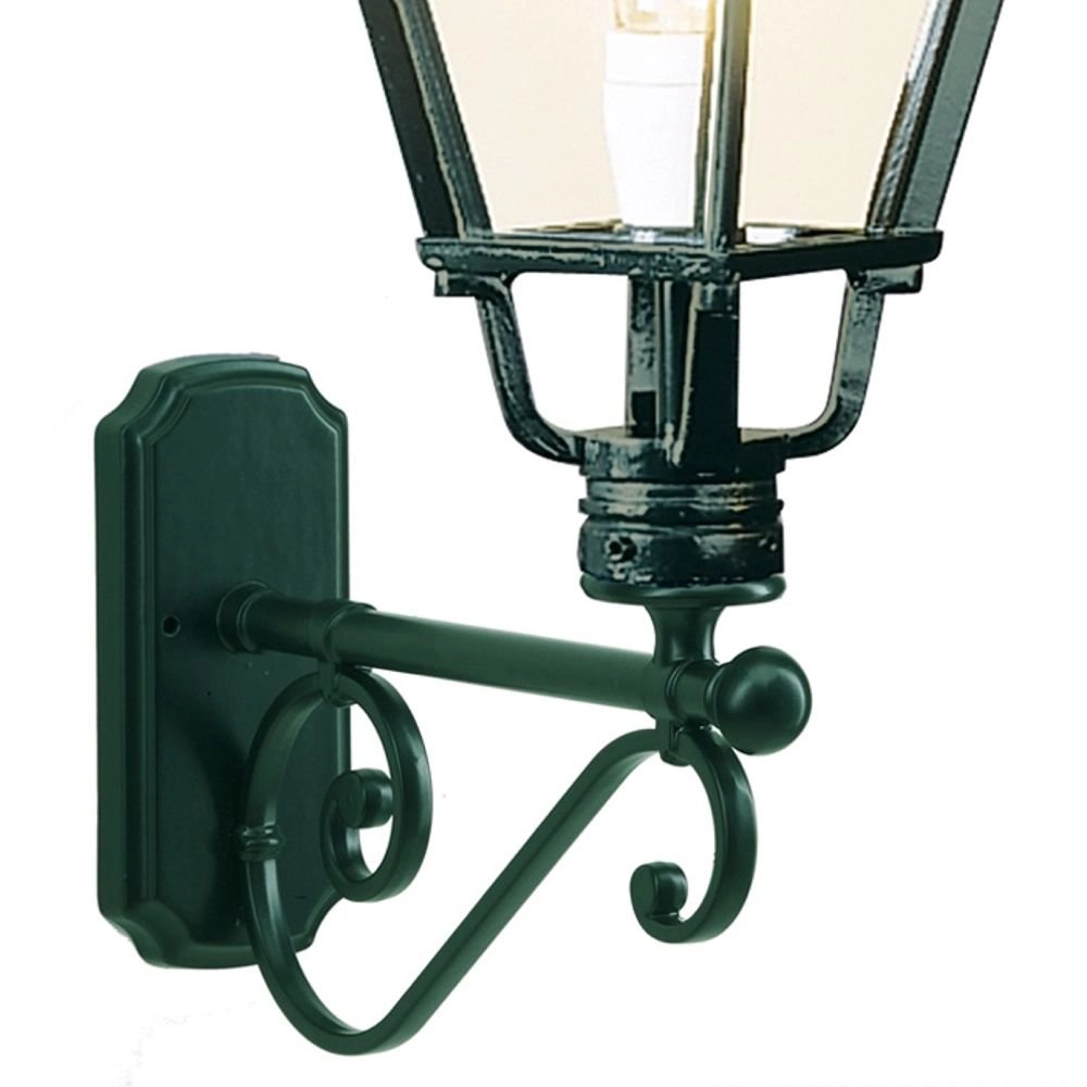 Nostalgische wandlamp Breukelen zwart KS Verlichting 8714732718547
