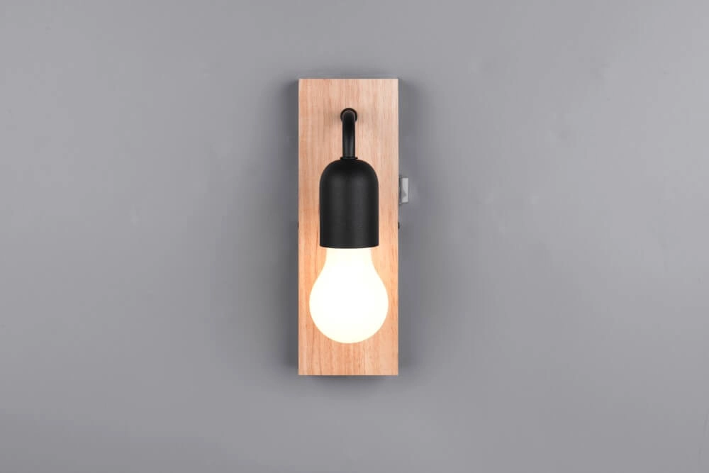 Landelijke badkamer wandlamp Arturo 1x E27 Trio 4017807615678