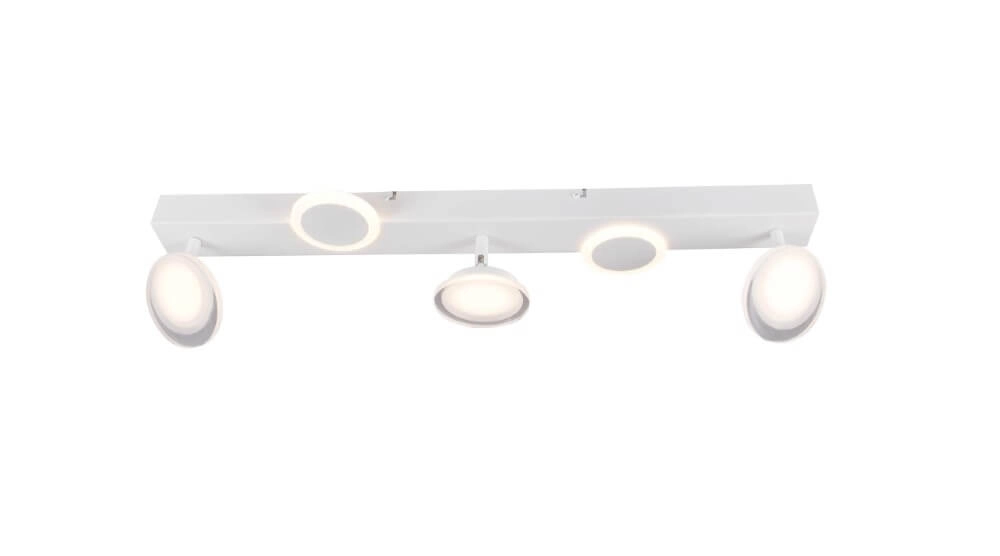 Led opbouwspot Meriza 5-lichts wit Led opbouwspot Meriza 5-lichts wit
