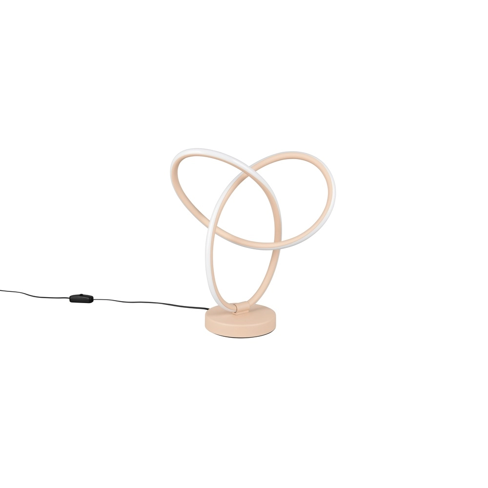 Tafellamp Lando design zand bruin Trio 4017807656534