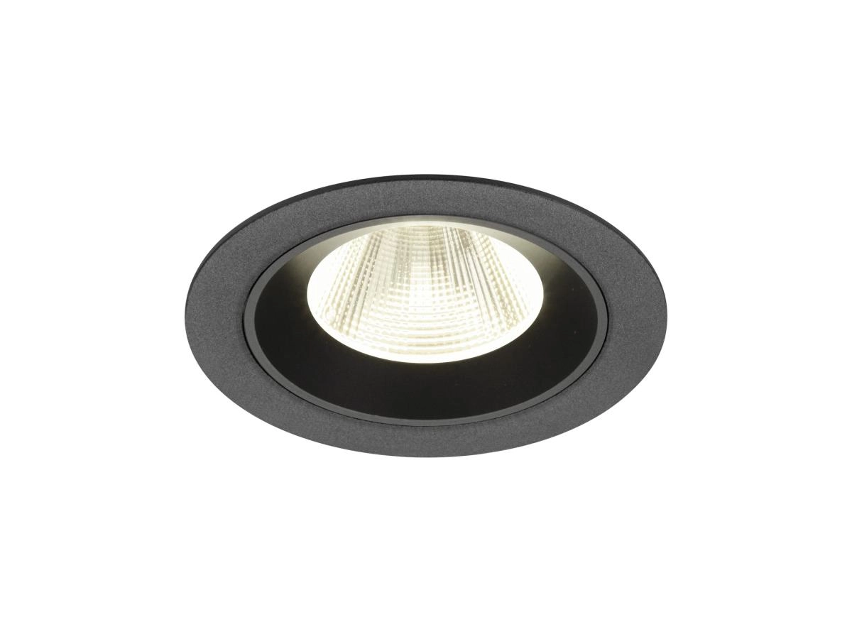 Inbouwspot Numinos M zwart 4000K - 20gr