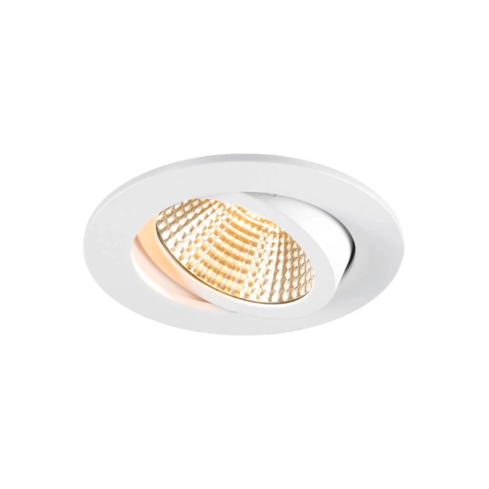 Inbouwring New Tria 95 rond wit - zonder fitting SLV 4024163277242