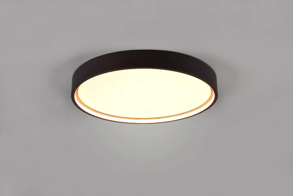 Wit met zwarte plafonniere Doha Trio 4017807575002