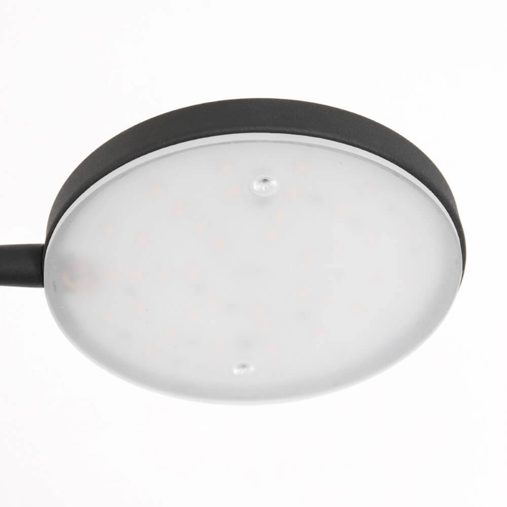Flexibele led leeslamp Platu zwart Steinhauer 8712746151510