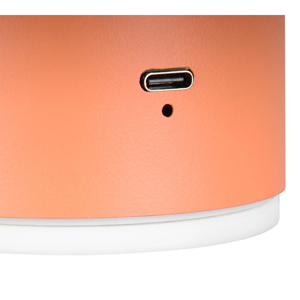 Oranje wandlamp Davey Ø 15cm Trio 4017807643831