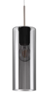 Smoke glazen hanglamp Selvino Ø 10cm Eglo 9002759986940