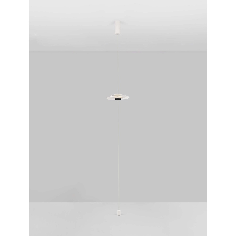 Hanglamp Olea wit design Ø 35cm Lyora 5212017456946