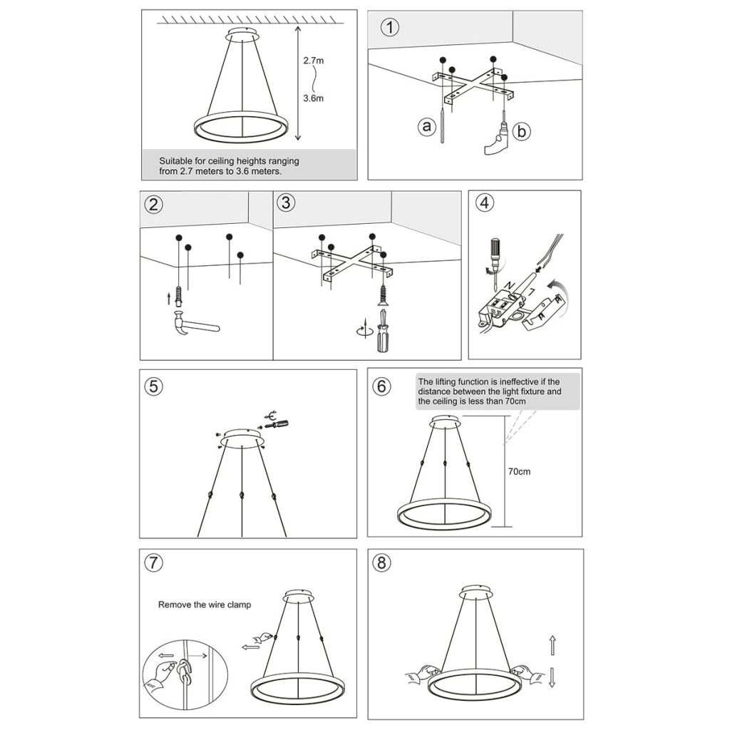 Hanglamp Ringlede wit Steinhauer 8712746184976