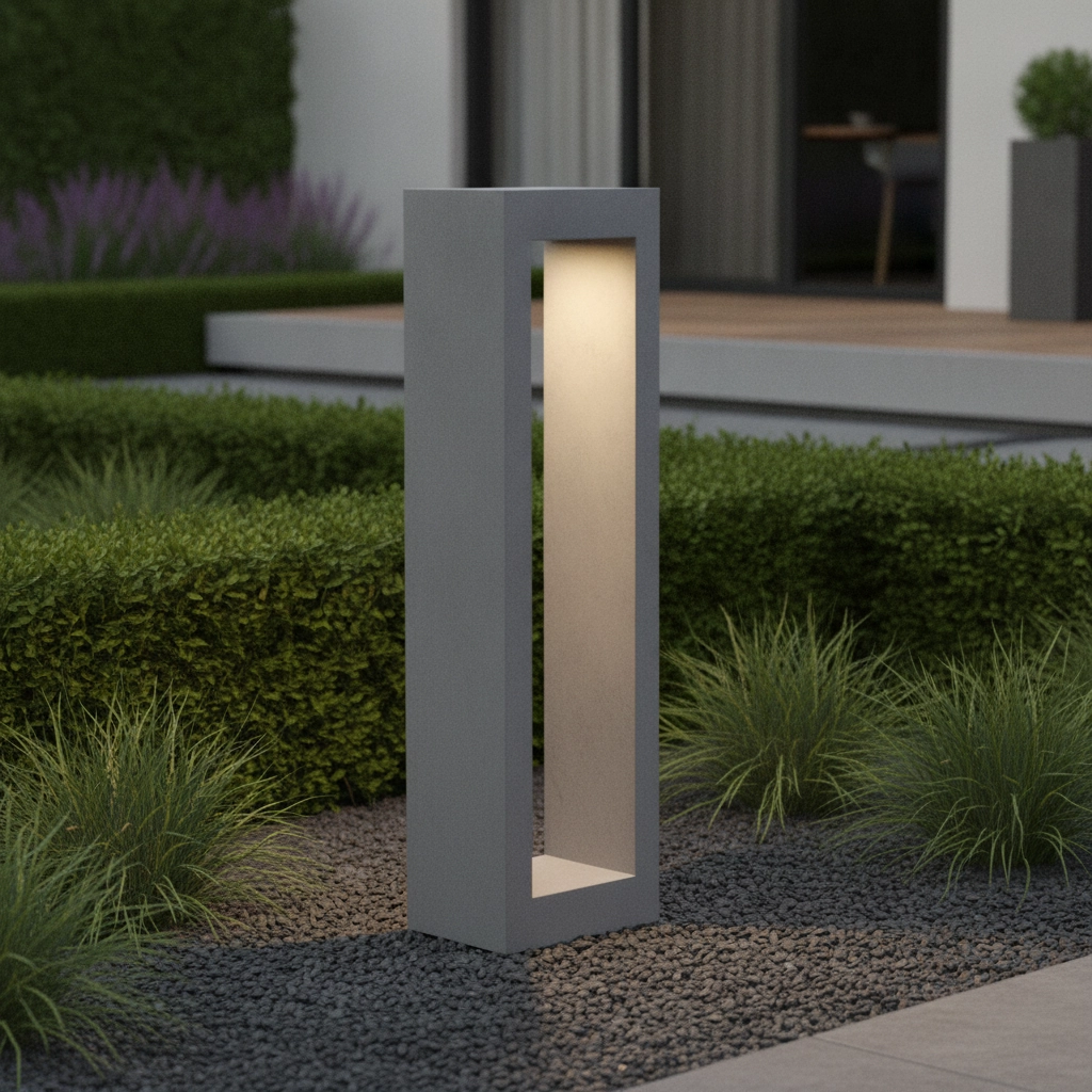 Vierkante staande lamp Bev 70cm