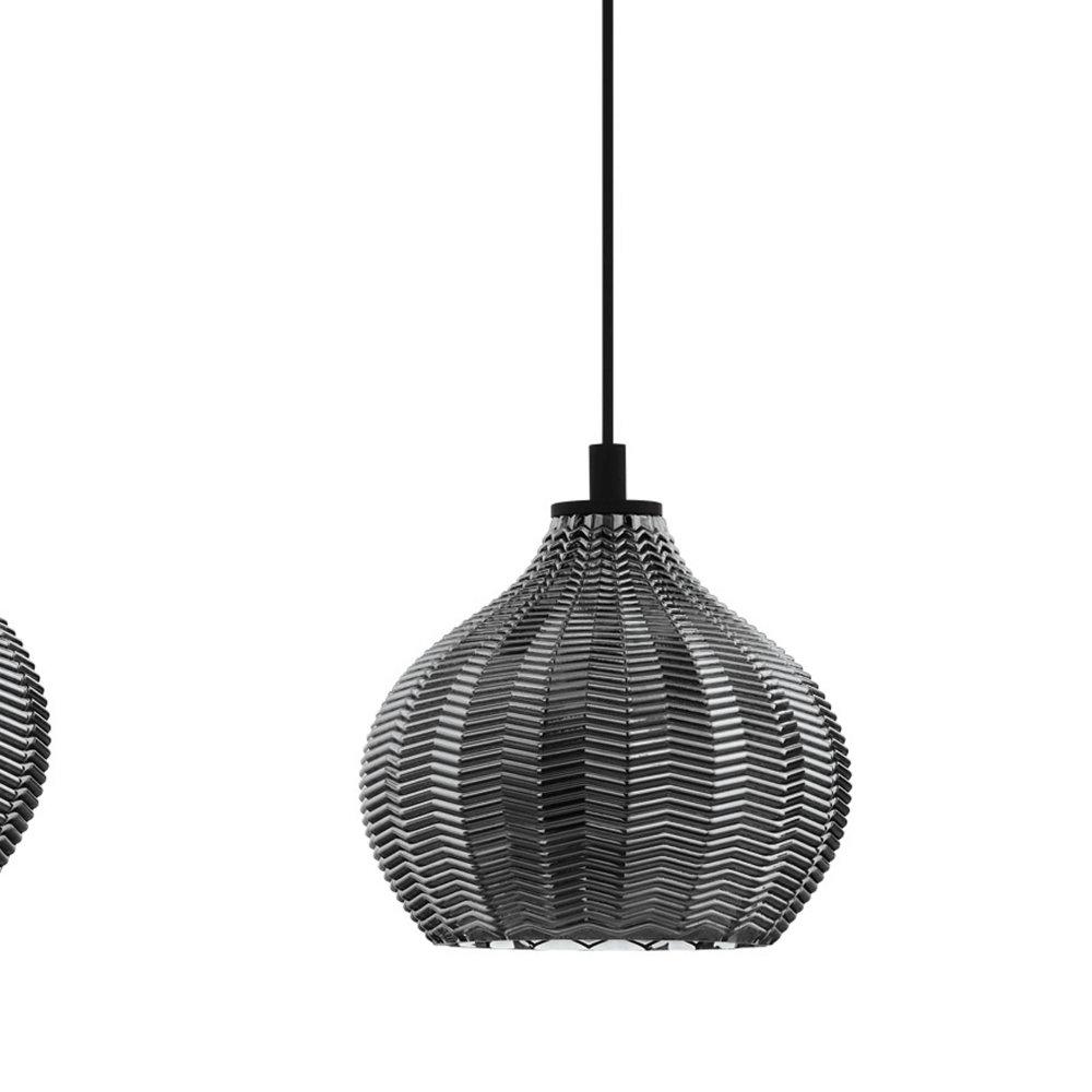 3-lichts glazen hanglamp Tamallat Eglo 9002759435776