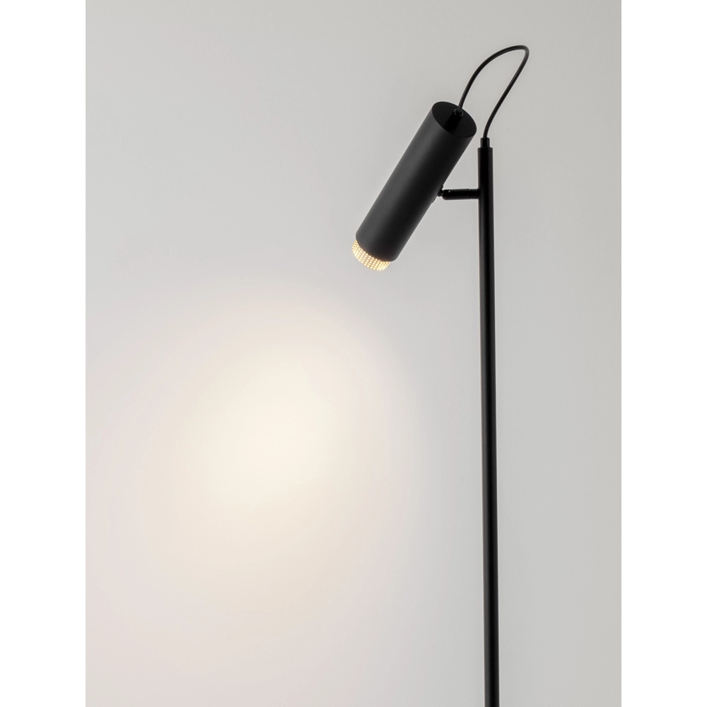 Leeslamp Nessi zwart met goud Leeslamp Nessi zwart met goud