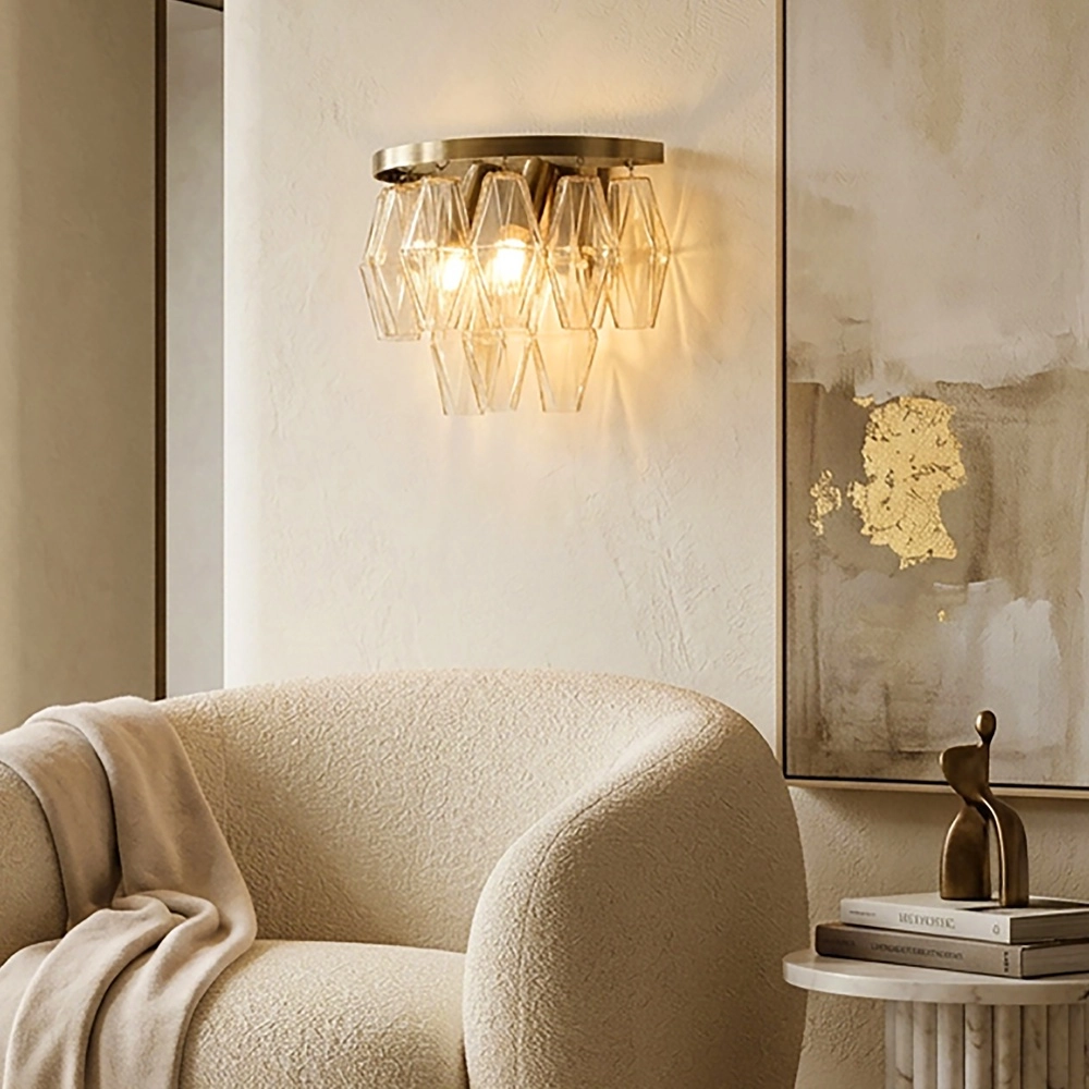 Wandlamp Alba antiek messing Searchlight 5,05342E+12