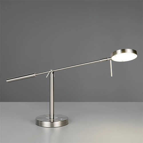 Bureaulamp Monza nikkel Trio 4017807693263