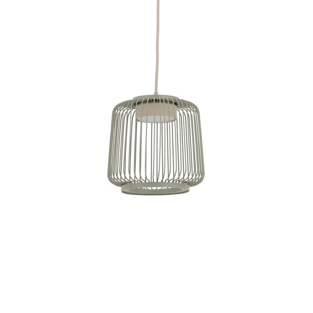 Kooilamp Kenai saliegroen Ø 18cm