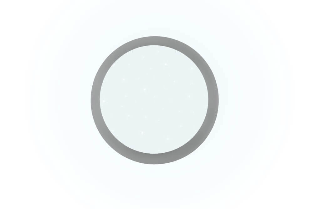 Plafonnière Frodeno 48cm RVS Trio 4017807508482