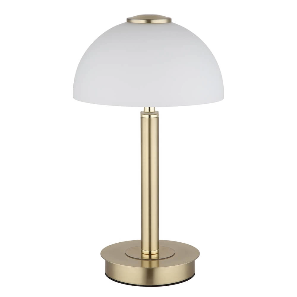 Tafellamp Uldin goud met wit glas Globo 9007371465729