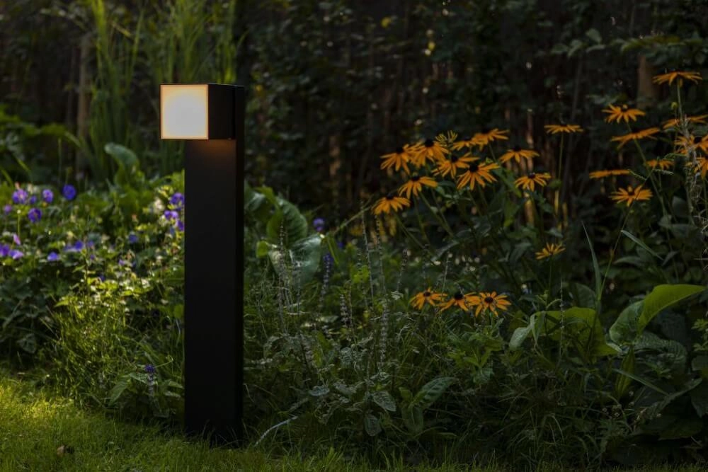 Design padverlichting Cuba zwart Lutec 6939412011585